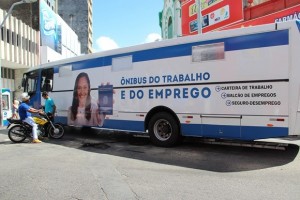 Ônibus do Sine estará em Santa Luzia do Norte nesta terça (26) e quarta-feira (27) e ofertará, entre outros serviços, emissão de carteira de trabalho e cadastro de emprego.
