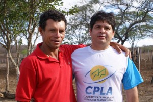 Aldemar Monteiro (à direita) pede paciência aos produtores para enfrentar a crise