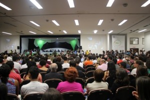 Evento do Conselho da Sociedade Brasileira para o Progresso da Ciência que aprovou  Maceió como sede de sua 70ª Reunião Anual a ser realizada em 2018; professor Fábio Guedes (abaixo), diretor-presidente da Fapeal, representou o Estado.