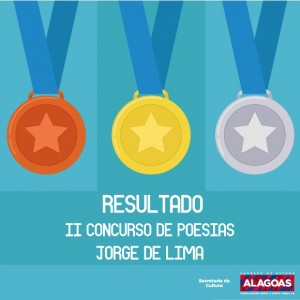 Secult divulgou nesta terça-feira (16) resultado do II Concurso de Poesia Jorge de Lima.