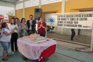 Secretaria de Educação abriu oficialmente na segunda-feira (23) a Semana da Pessoa com Deficiência comemorando 22 anos do Centro Wandette de Castro, referência na área.