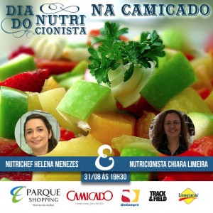 Evento acontece na loja Camicado nesta quarta-feira (31) às 19h30. 