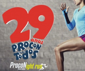 Corrida ProcoNight Run para comemorar os 29 anos do Procon ocorrerá no próximo sábado (10) com concentração na Praça Multieventos, no bairro da Pajuçara