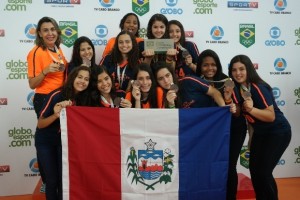 Delegação de Alagoas saiu dos Jogos Escolares com dois ouros e três bronzes na competição, que se encerrou na quinta-feira (29).