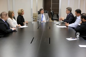 Reunião ocorreu na presidência do TJ, nesta quarta-feira (5)