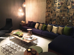 Sandra Leahy e Creuza Lippo apresentaram o mais amplo conceito de bem-estar e natureza num ambiente Home Teather em exposição aberta nesta terça-feira (18).