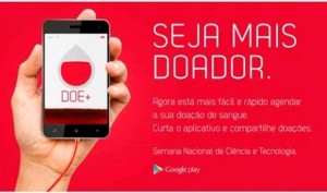 Aplicativo Doe Mais, lançado para facilitar a doação voluntária de sangue no Hemocentro de Alagoas (Hemoal), foi um dos cases de sucesso da XIII Semana de Ciência e Tecnologia.
