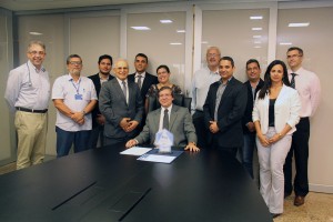Presidente João Luiz Lessa reunido com gestores, nesta quarta-feira (7).Presidente João Luiz Lessa reunido com gestores, nesta quarta-feira (7)