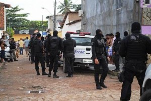 Incursão das forças da Segurança Pública nesta quinta-feira (29) é na cidade de Arapiraca, cumprindo mandados expedidos pela 17ª Vara.