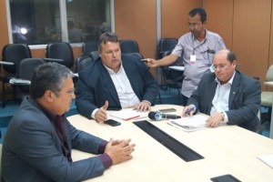 Secretário Lima Júnior coversou com a imprensa sobre os resultados da operação nesta quarta-feira (4), na sede da Secretaria de Estado da Segurança Pública.