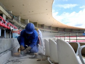 Após recuperação estrutural, Estádio Rei Pelé libera aos torcedores alagoanos mais de 800 cadeiras especiais nesta quarta-feira (25).