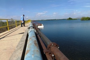 Durante três dias, vistorias abrangeram as captações (Barragem Leste, Salgado, São José e São Sebastião, em Delmiro Gouveia), adutoras e estações elevatórias.
