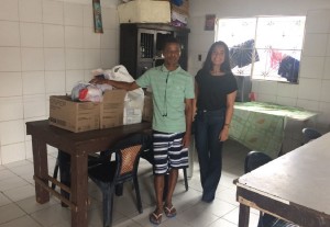 Entrega ocorreu nesta segunda (16): campanha ocorreu durante o mês de dezembro com a participação dos colaboradores da autarquia.