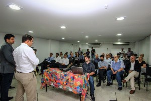 Rui Palmeira recebe a comissão do Banco Interamericano de Desenvolvimento (BID)