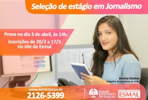 Inscrições podem ser feitas a partir de segunda (20); seleção será feita pela Escola da Magistratura