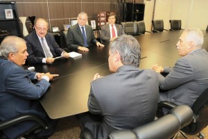 Celyrio Adamastor esteve reunido com os novos dirigentes do TRF5 nesta sexta-feira (17).Celyrio Adamastor esteve reunido com os novos dirigentes do TRF5 nesta sexta-feira 
