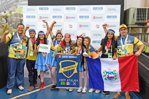 Etapa nacional do Torneio de Robótica FLL. Inspiraçãp, 1º lugar Atabótica. Taguatinga (DF) 19.03. 2017 - Foto: José Paulo Lacerda