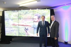 Joaquim Beltrão, vice-presidente da AMA com o secretário Alexandre Ayres 