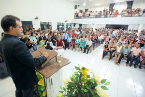 Juiz André Gêda conduziu a cerimônia, na tarde dessa quarta-feira (26)