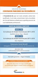 Cilco de Palestras - Maio 2017