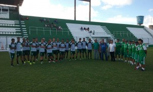 Grupo foi apresentado na tarde desta terça-feira, no Gerson Amaral. (Foto: Carlos Azevedo)
