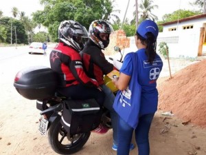 DER celebra nesta terça-feira (25) o Dia do Motorista ao realizar blitz educativa na AL-101 Sul, em Marechal Deodoro