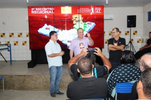 Prefeito Kil Freitas, Sabino Fidélis (FUG/AL) e professor José Queiroz