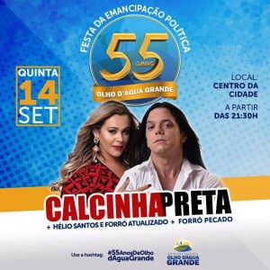 SHOWS EMANCIPAÇÃO ODG