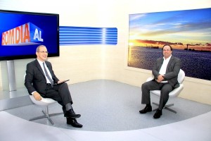 Governador em exercício, Luciano Barbosa, listou ações que visam à melhoria dos índices na Educação promovidas pelo Governo, durante entrevistas na TV Gazeta e Rádio Gazeta nesta terça (24)