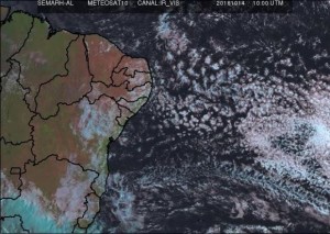 Para o domingo (5) há possibilidades de ventos um pouco mais fortes 