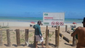O promotor Thiago Chacon, que atua nos municípios de Passo de Camaragibe, São Miguel dos Milagres e Porto de Pedras, foi informado do comportamento agressivo do acusado e, de imediato, acionou as Polícias Civil e Militar e o Instituto do Meio Ambiente (IMA)