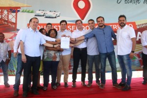 Autorização do início das obras do Drive da Cocara foi assinada pelo prefeito Cacau, na manhã deste sábado (24)